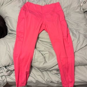 Hot pink leggings